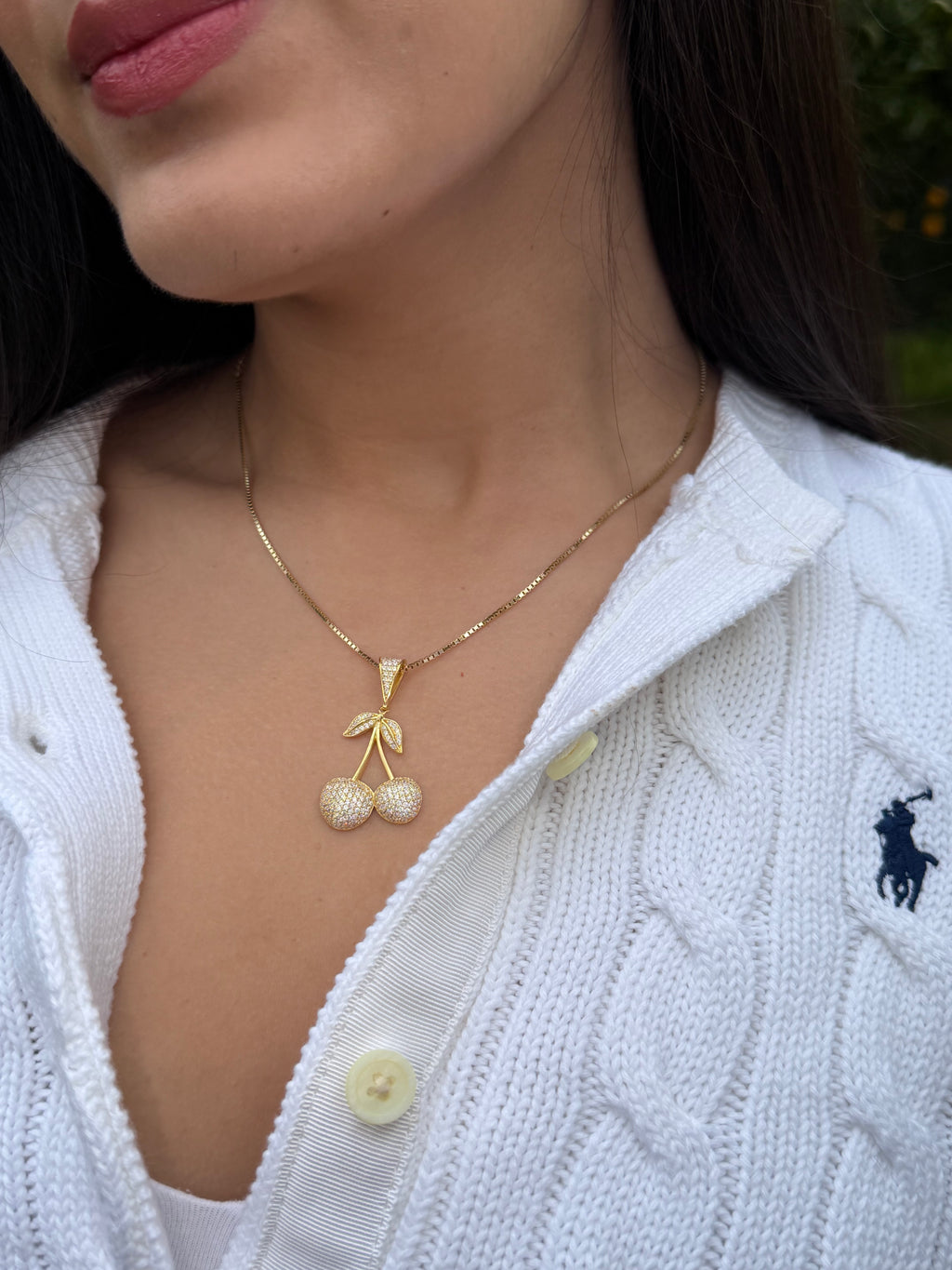 Cherry Bomb Necklace