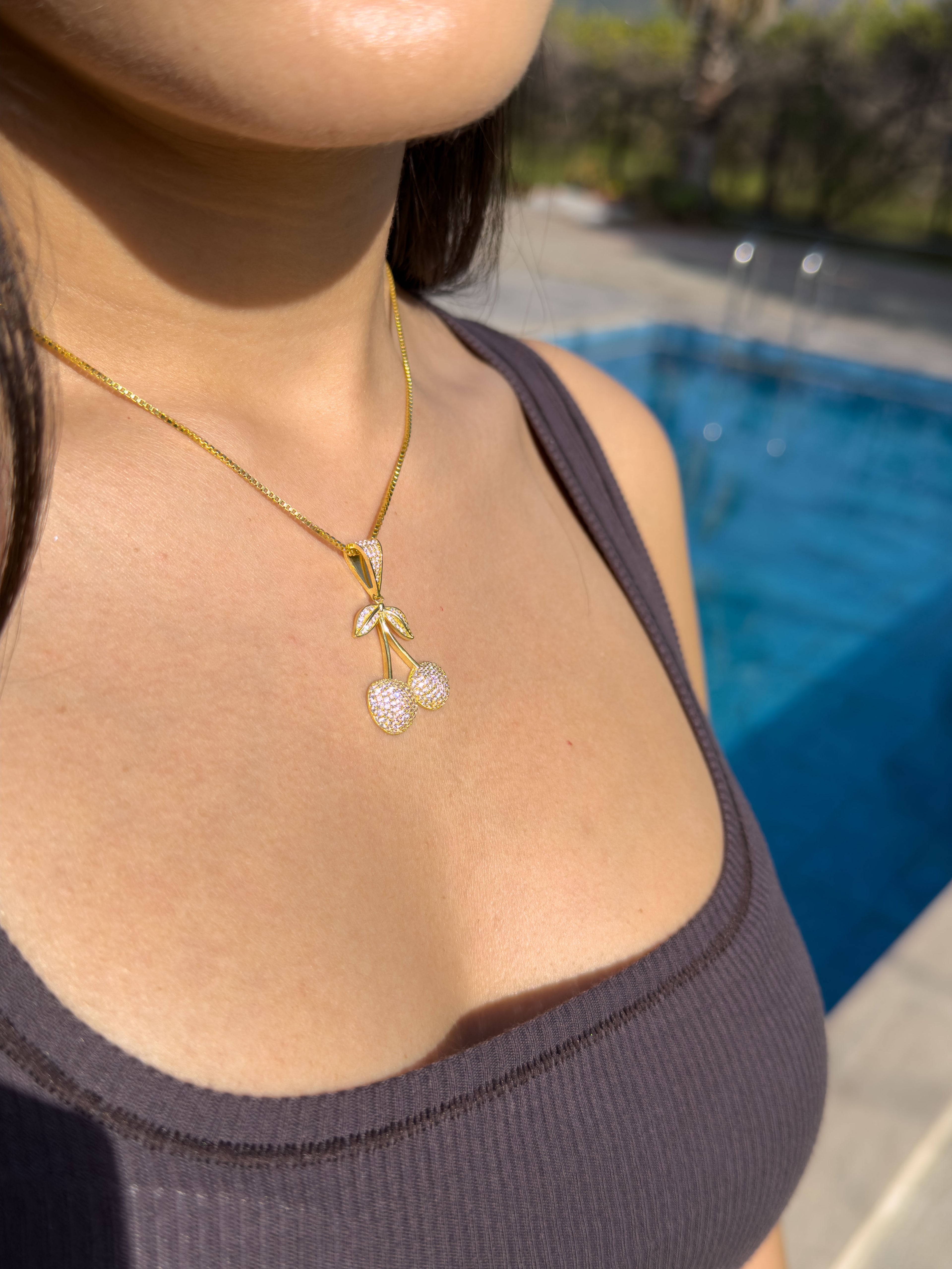 Cherry Bomb Necklace