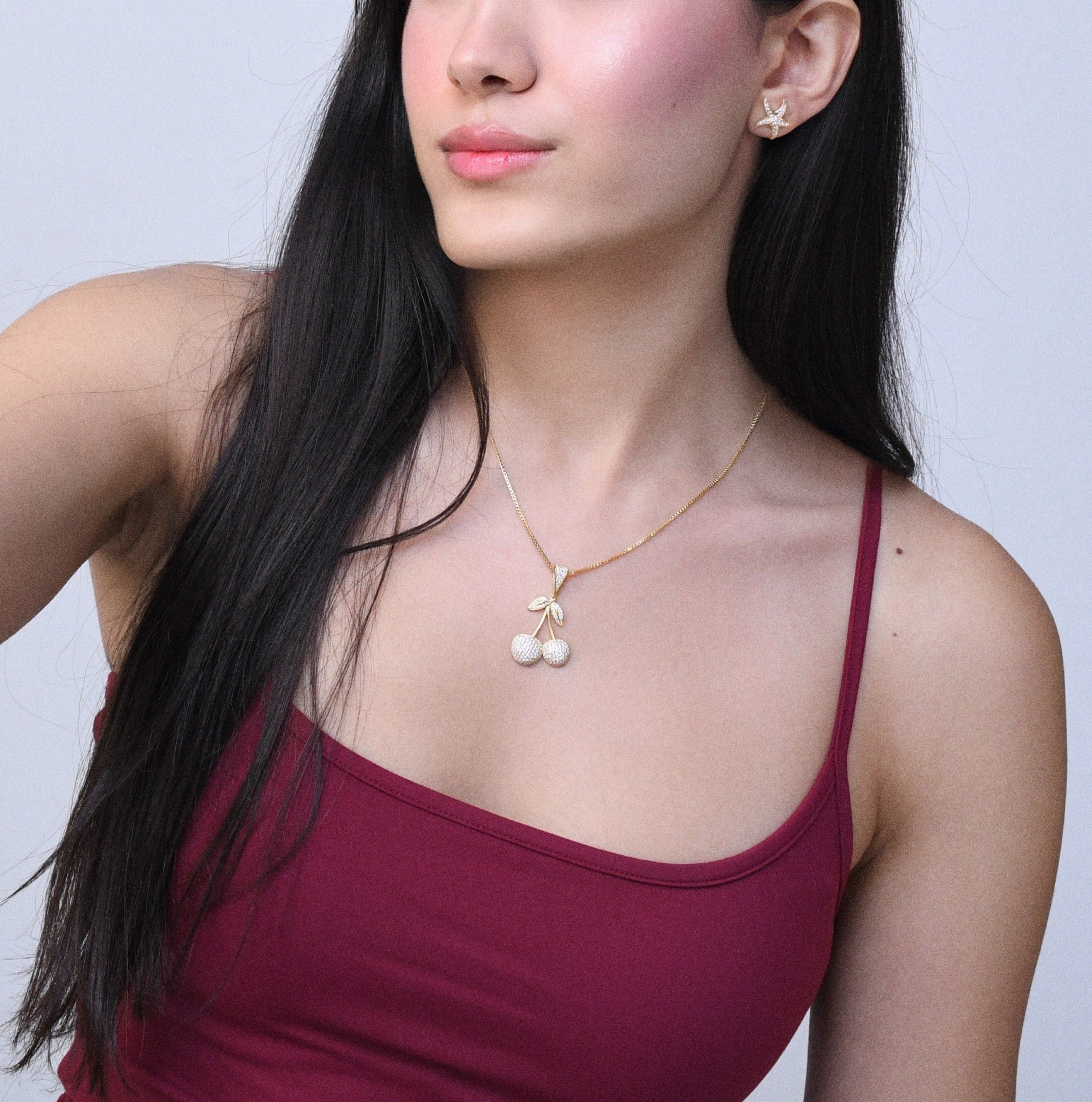Cherry Bomb Necklace